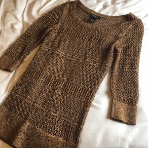 White House Black Market short sleeve sweater